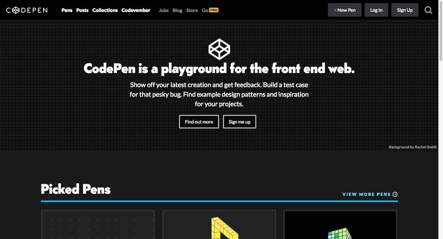 CodePen - Front End Developer Playground & Code Editor In The Browser ...