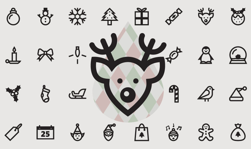 Christmas-themed Graphic Resources and Christmas Card Freebies