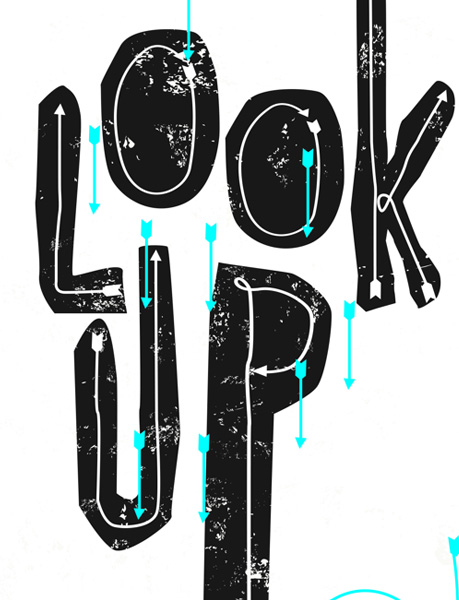look up font type