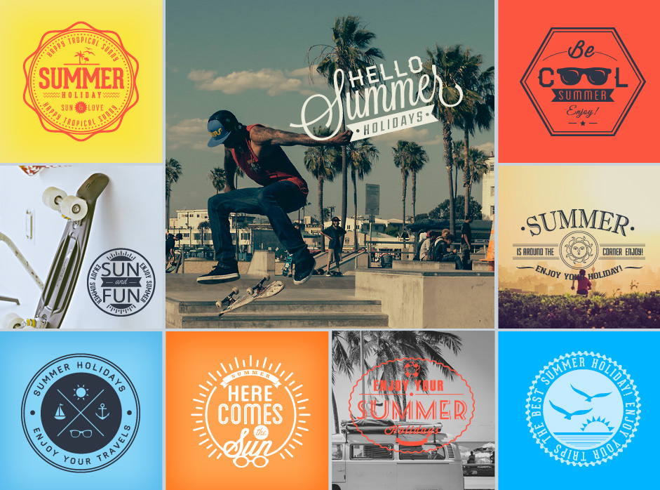 Download Vector Pack Freebies for Summer!
