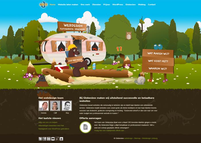 Website laten maken in Almelo €649,- - Chuck's Webdesign