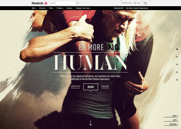 reebok be more human