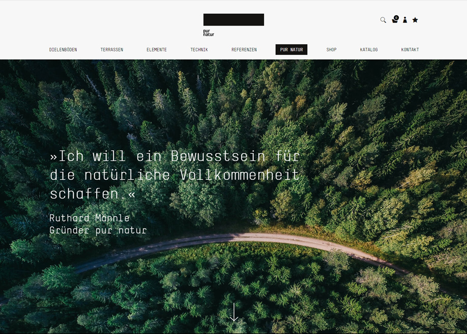 pur natur - Awwwards Nominee