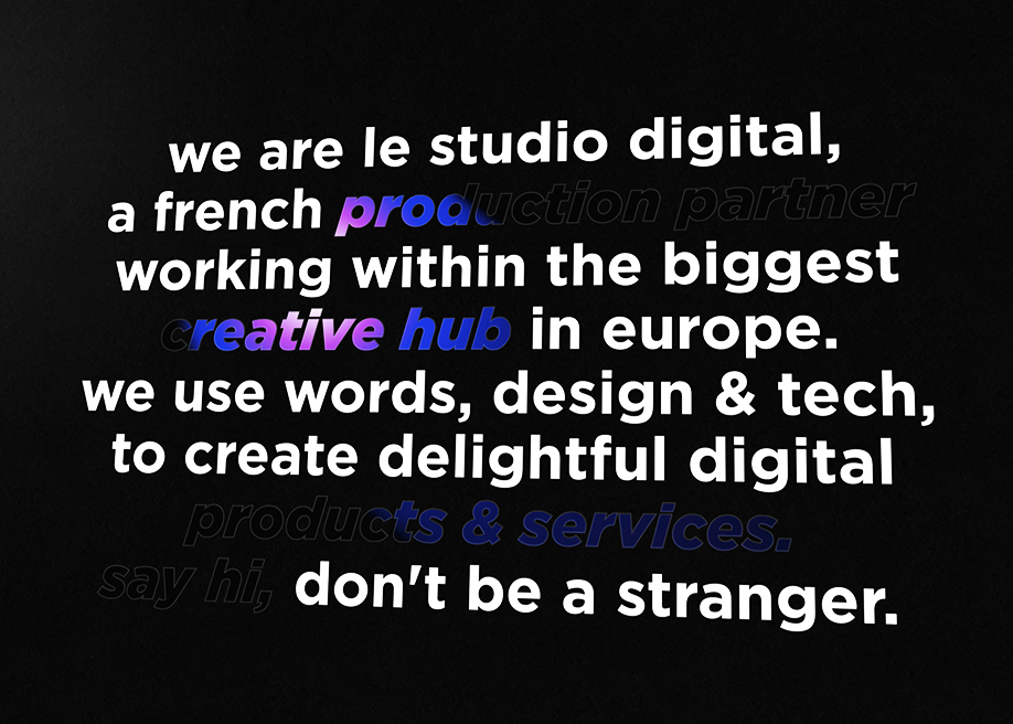 Le Studio Digital