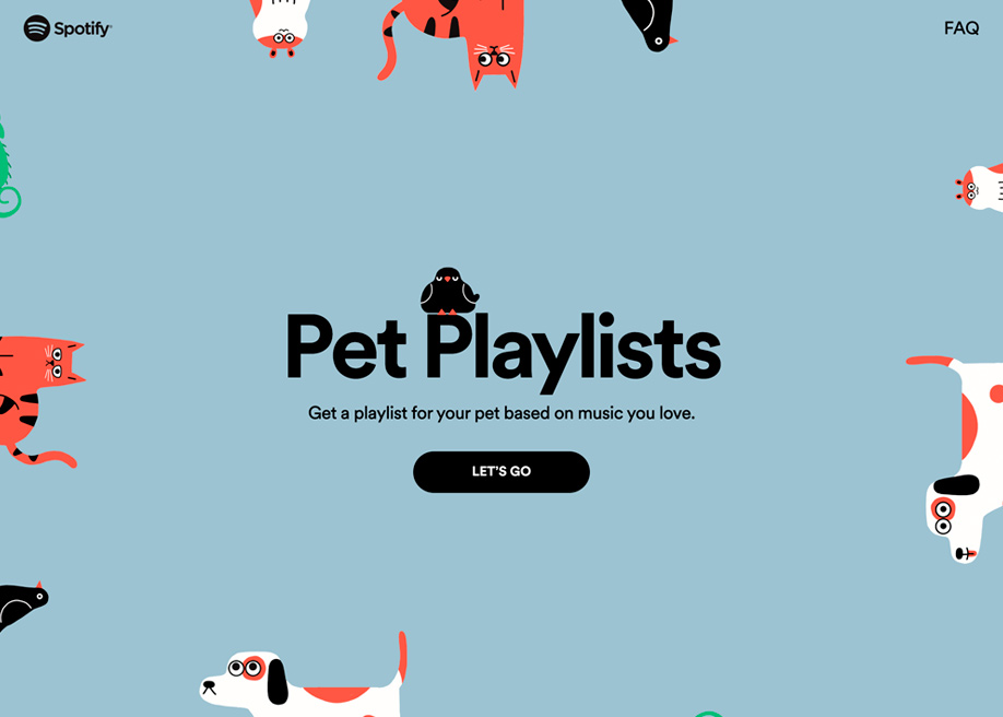 Spotify Pet Playlists